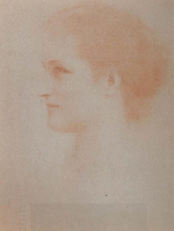 Fernand Khnopff Portrait of Countess Henri D Oultremont